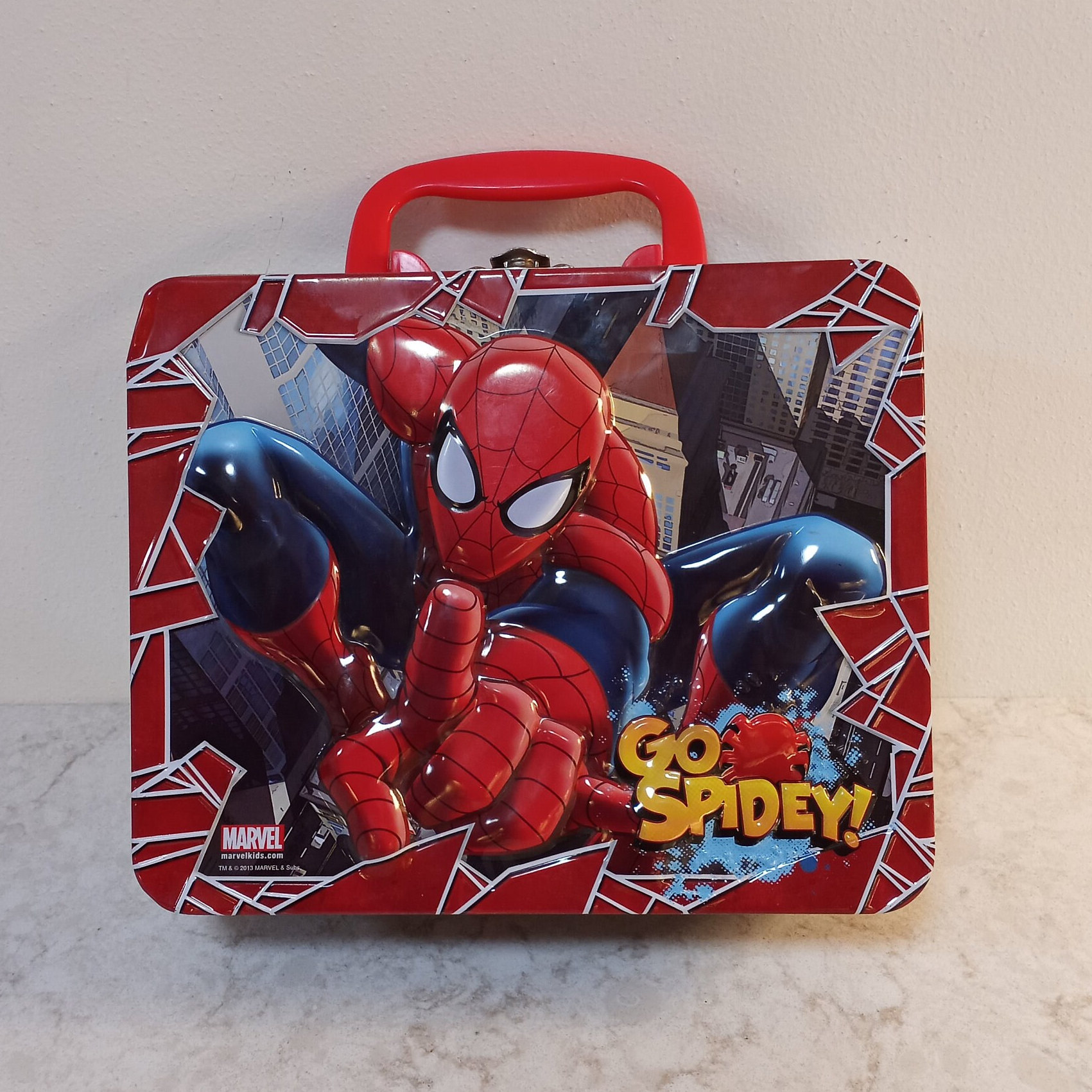 Marvel Spider man 3D Insulated Lunch Box Kids Travel School Picnic Snack Bag  New