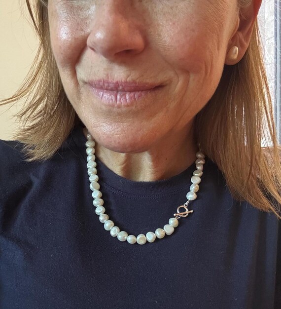 Modern-Classic Freshwater Pearl Strand