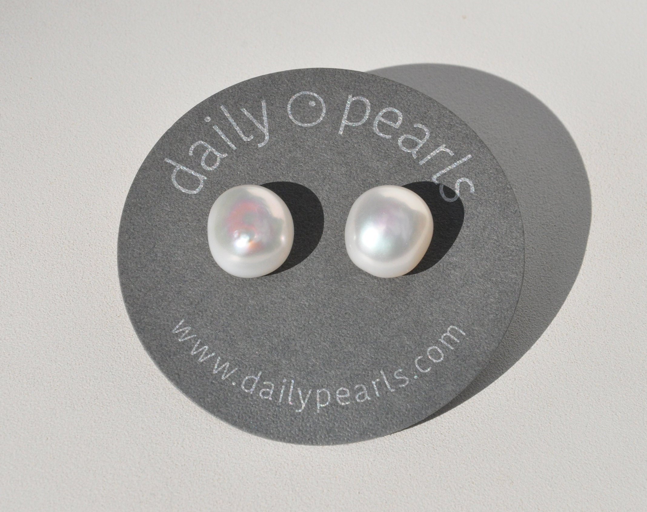 Luminosity Pearl Bridal Studs Large