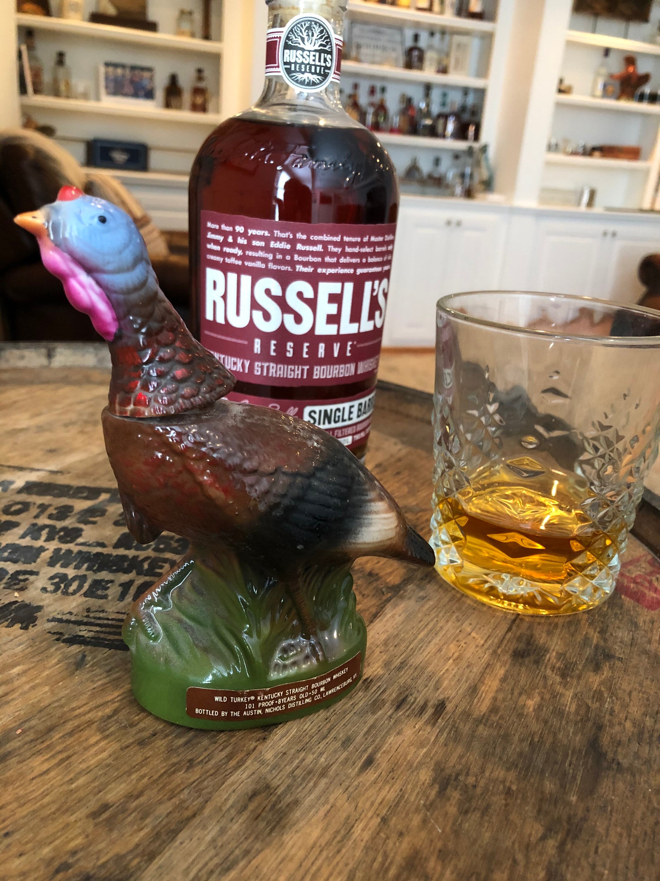 VENTE Wild Turkey Mini Decanter Etsy