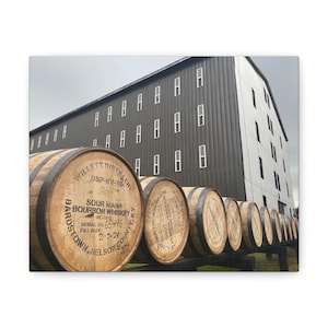 Canvas Wall Art, Kentucky Bourbon Distillery Photo Print, Whiskey Lover Gift, Home Decor Prints, Distillery Wall Decor, Unique Bourbon