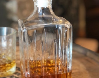 Bourbon Spirits Glass Decanter