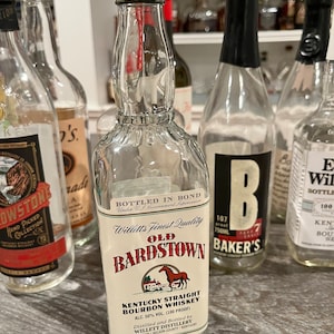 Willett Old Bardstown Bottled-in-Bond; Kentucky Only Release - Empty Bottle