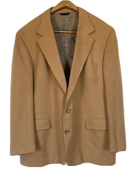 Hardwick Vintage Mens Blazer Sports Coat Beige Tan