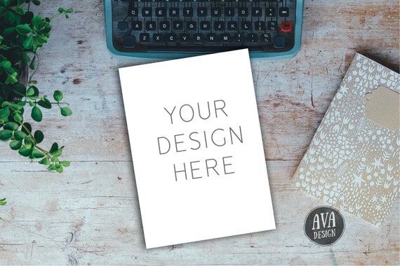 Typewriter Mockup Stationery Mockup Invitation Mockup Typewriter Mockup Stationery Mockup Invitation Mockup