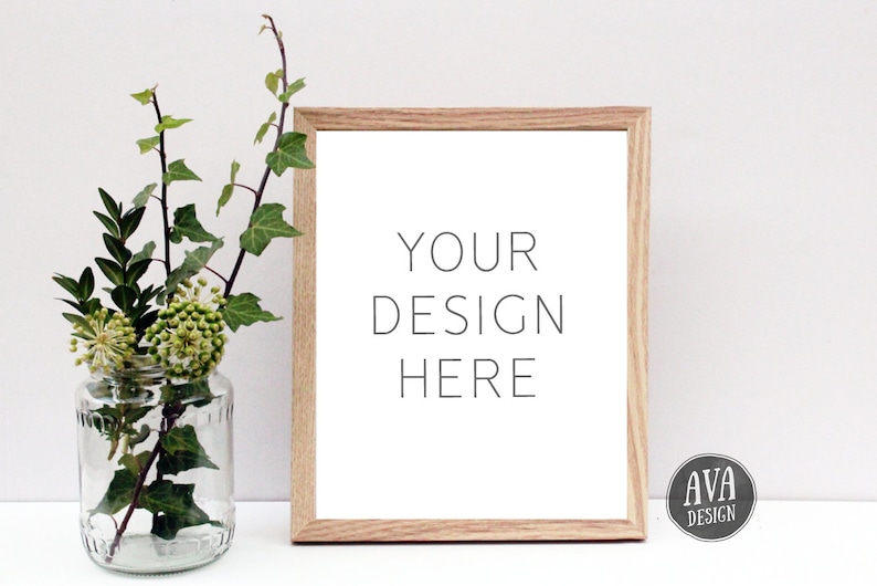 Rustic Mockup Bundle 9 Realistic Mockups 8x10 Frame Etsy