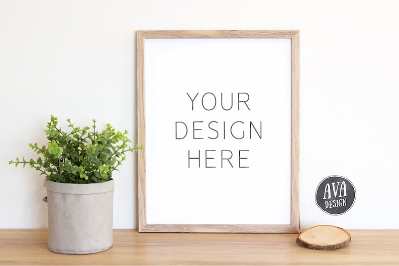 Download 8x10 Photo Frame Simple Frame Mockup Frame Background | Etsy
