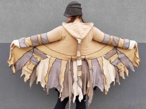 cream pixie coat