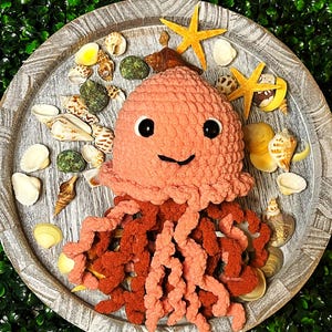 Made to Order: Soft Crochet Plushie Jellyfish