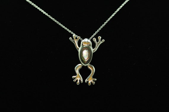 Frog Prince - Abalone Shell Pendant - image 7
