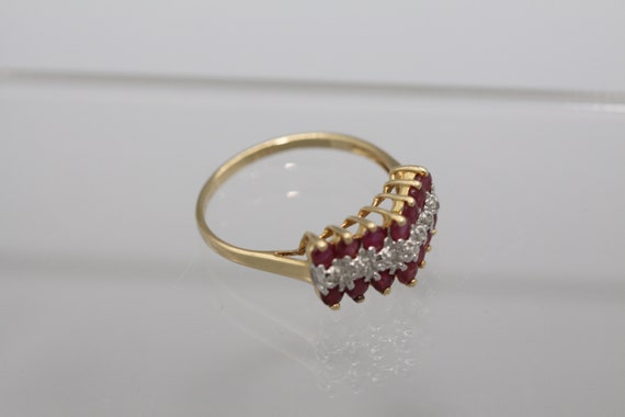 PDN Estate Ruby and Diamond Ring - image 7