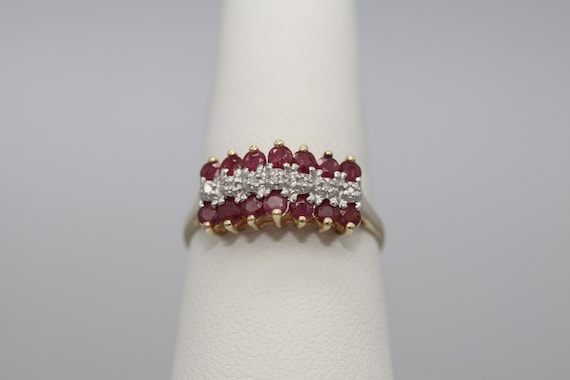 PDN Estate Ruby and Diamond Ring - image 6