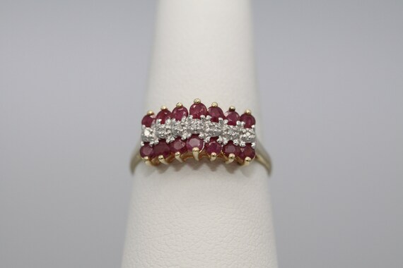 PDN Estate Ruby and Diamond Ring - image 6