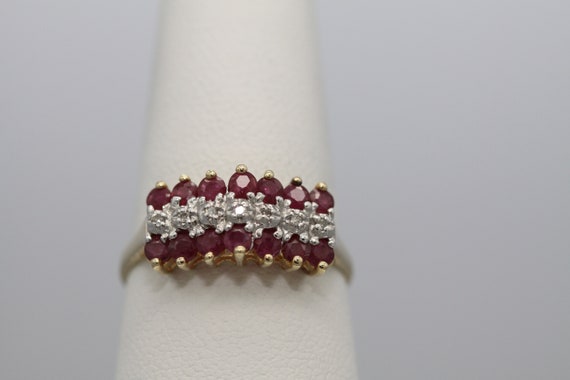 PDN Estate Ruby and Diamond Ring - image 10