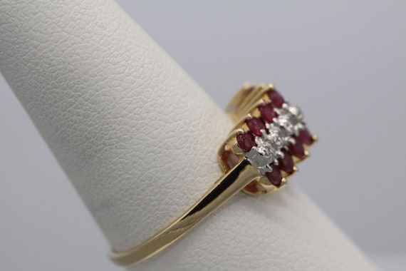 PDN Estate Ruby and Diamond Ring - image 3