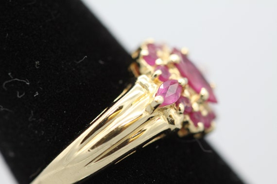 PDN 1980's Estate Ruby Ring - image 4