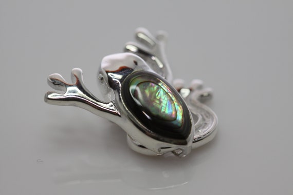 Frog Prince - Abalone Shell Pendant - image 3