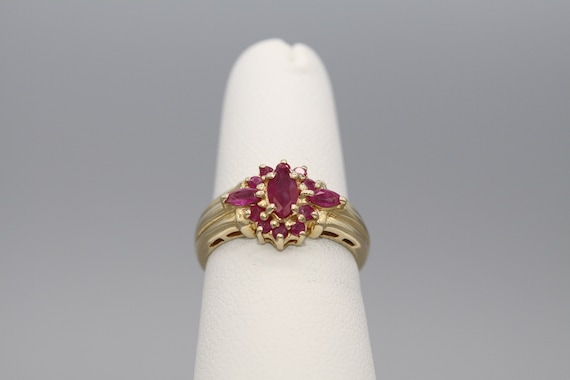 PDN 1980's Estate Ruby Ring - image 10
