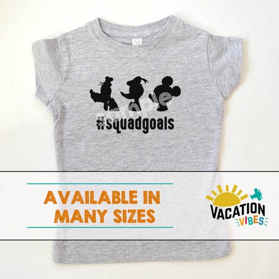 disney squad goals shirt