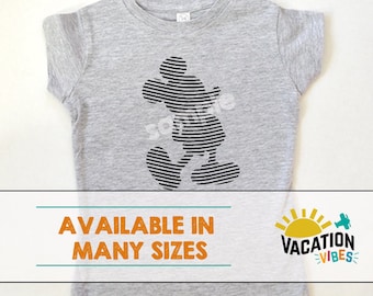 ディズニー ミッキー ヘッド シャツ 幼児 男の子または女の子 - キッズ ディズニーランド Tシャツ ミッキーマウス - ベビー ボディスーツ ディズニー - お揃いのファミリー T シャツ - 大人用 T シャツ
