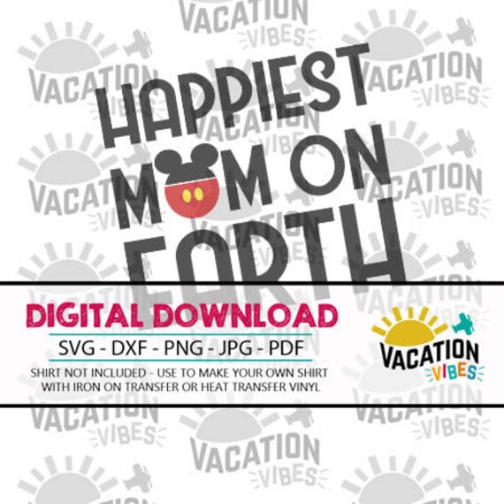 Download Free Family Disney Svg Disneyland Mom Shirt Cut File Printable Iron Etsy SVG Cut Files