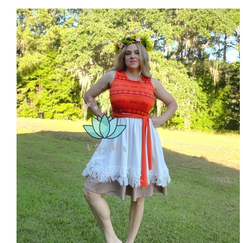 Moana DressWoman Etsy Moana DressWoman Etsy