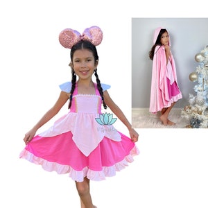 Sleeping Beauty inspired Dress, Sleeping Beauty gift set, Princess dress, Princess dress, Gift for girls