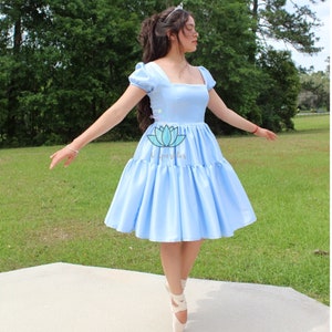 Cinderella deluxe dress, Princess women's dress, Princess adult dress, gift for her, Cinderella women's dress, Disneybounding dress