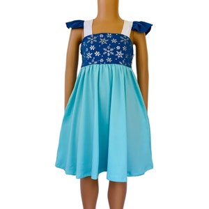 Cotton Elsa Dress Etsy UK