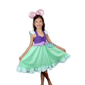 Little Mermaid Toddler Dress Etsy