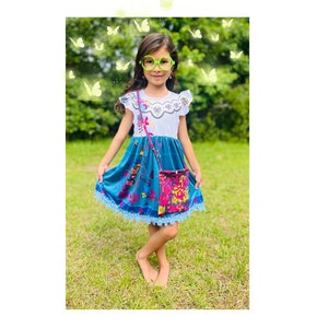 Mirabel dress, Encanto inspired dresses, Mirabel dress, Isabela, Encanto dress, Encanto birthday dress, Gift for girls