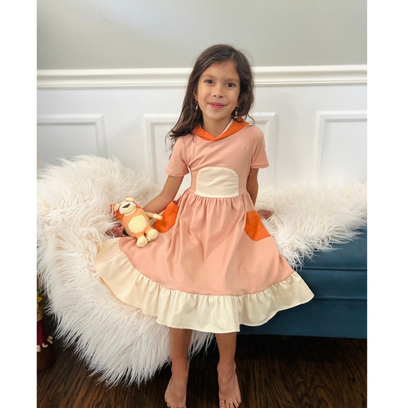 Bingo Dress Bluey Bingo Girls Dress Bluey Bingo Inspired Etsy Canada