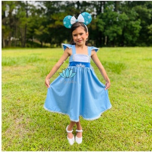 Ice queen dress, Frozen inspired gift set, princess dress, velvet cape for girls, princess winter set, Gift for girls image 7