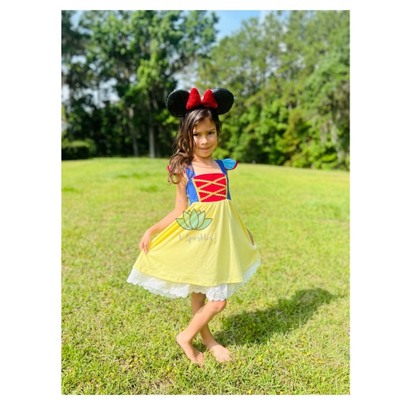 Disney Baby Princess Snow White Infant Costume Shoes Headband 6