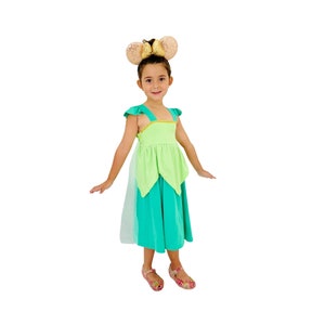 Tinker bell twirl dress, Tinkerbell inspired dress, fairy dress, Gift for girls