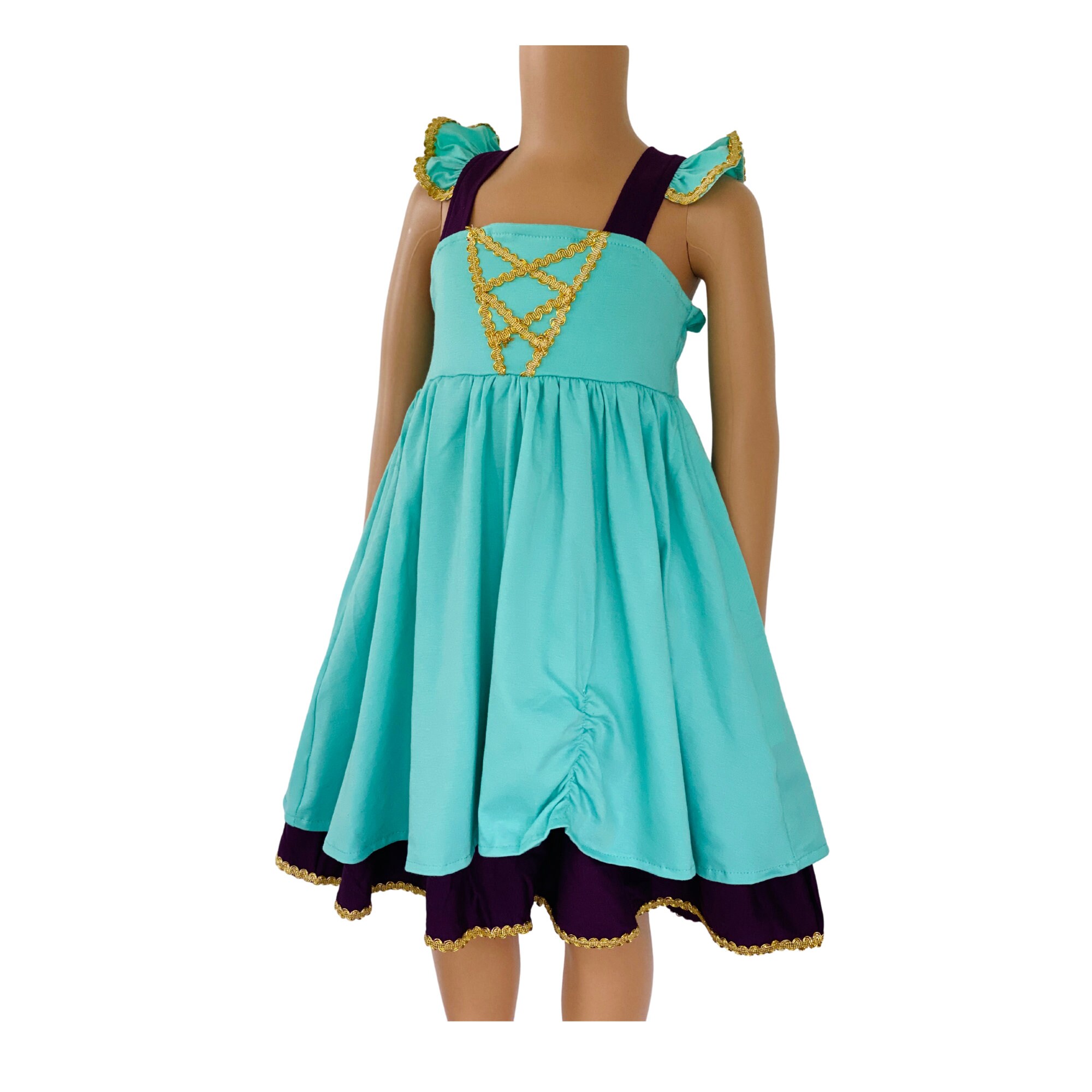 Princess Jasmine dress for girls and toddlers Princess Etsy