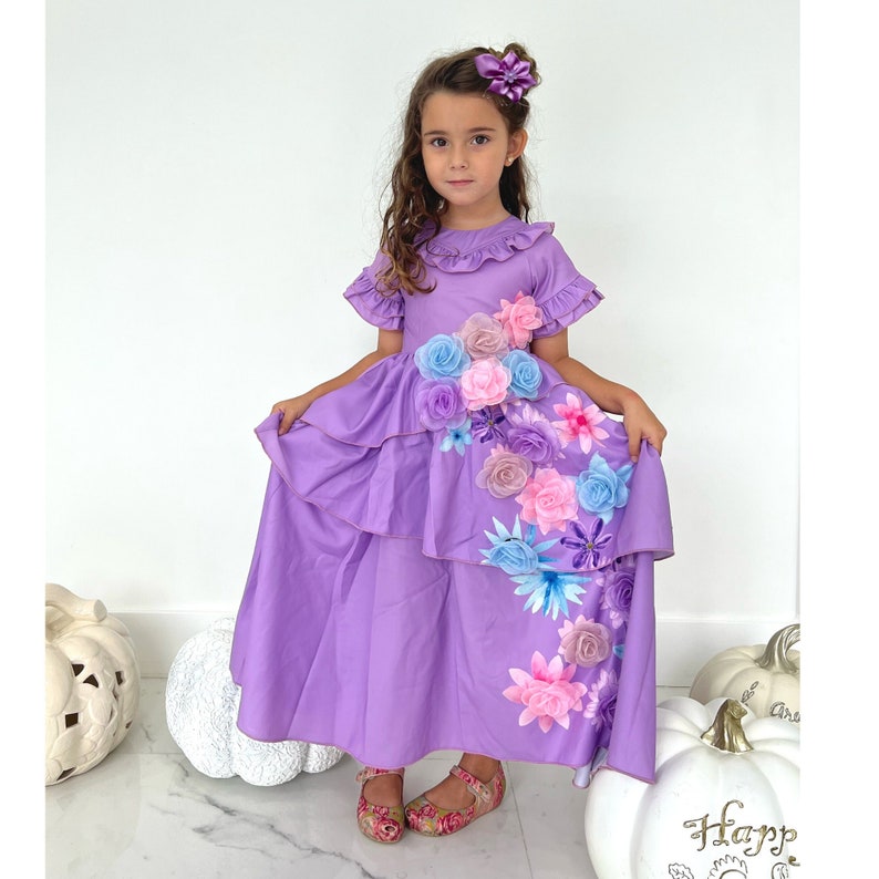 Isabela Dress Encanto Dress Isabela Flower Dress Isabela Etsy