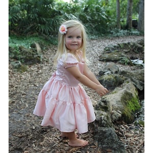 Sleeping beauty dress, Princess Aurora twirl dress, Mom & Me princess dress, Sleeping beauty dress for toddlers, Girls princess dress