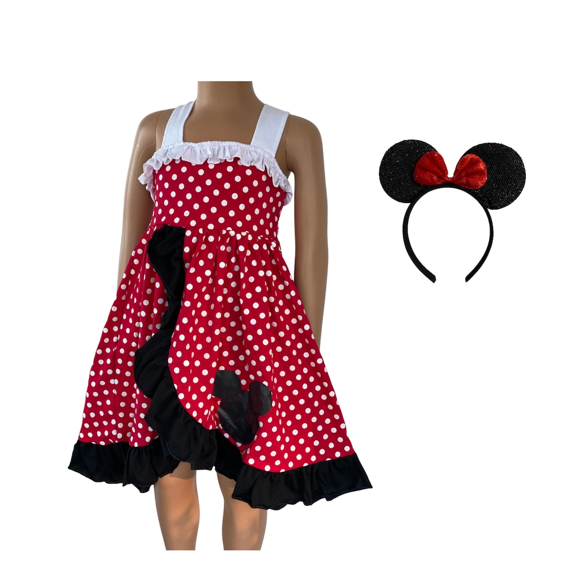 Disney Inspired Mickey Dress Mickey Dress for Girls and Etsy