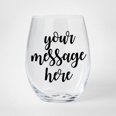 17 oz Stemless Wine Glass Goblet The Best Sisters Get Promoted To Godmother 