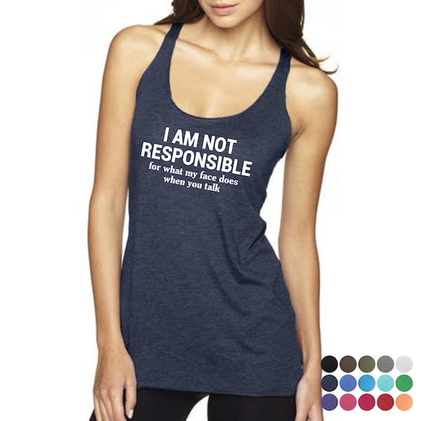 Funny Tank Tops Etsy