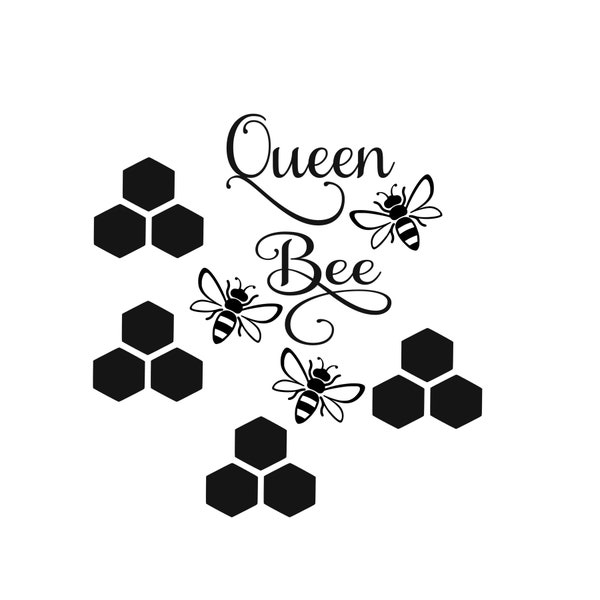 Queen Bee SVG