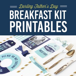 Father&#39;s Day Breakfast, Father&#39;s Day, Father&#39;s Day Gift, Gift for Dad, Gift for Him, Instant Download, For Him