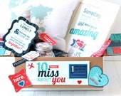 Long Distance Relationship Love Kit, Digital Download, Long Distance Gift, Gift For Him, Gift Basket, Miss You Gift