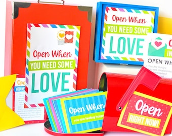 Open wanneer brieven, cadeau-idee, geschenk over lange afstand, romantisch cadeau, digitaal product, voor hem, voor koppels, liefdesbrieven, bevestigende woorden