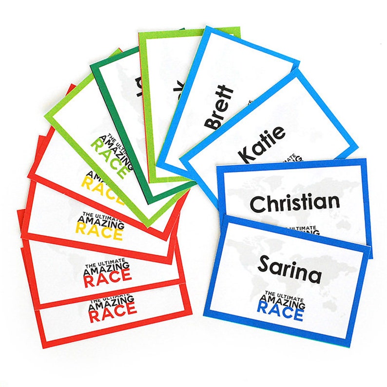 Amazing Race Game, Group Date Idea, Family Gathering Idea, Digital