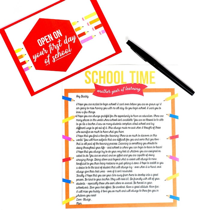 Open When Letters for KIDS, Gift for Kids, Digital Product, Love ...