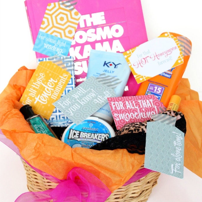 Honeymoon Kit Honeymoon Gift Instant Download Newlywed Gift
