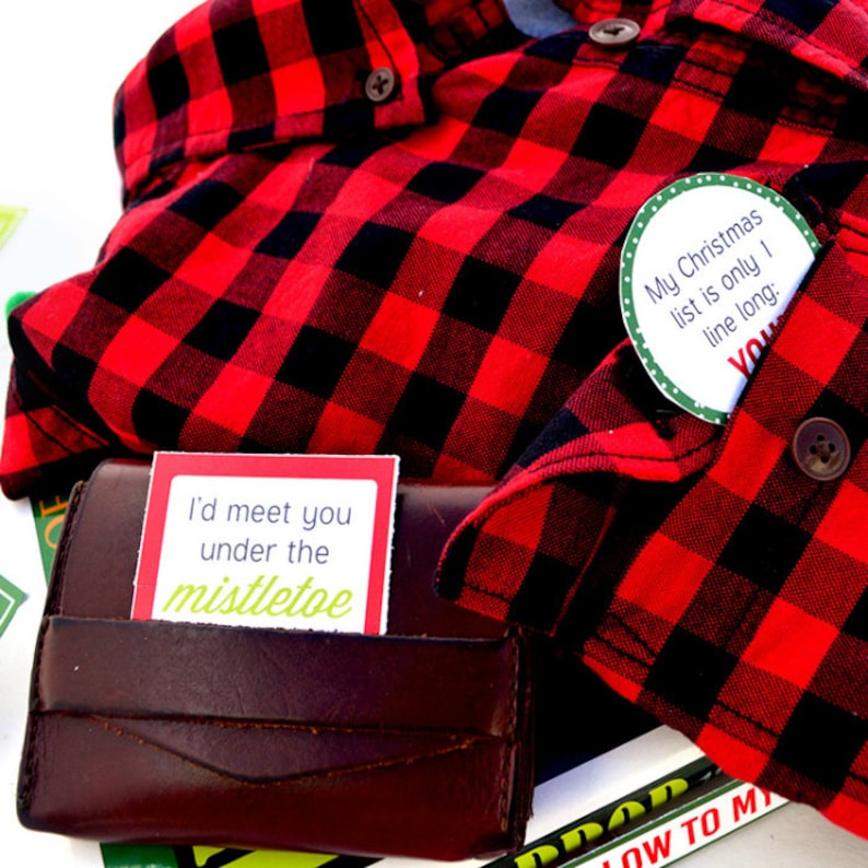 5 Senses Christmas Gift for Him, Digital Download, Gift Basket, 5