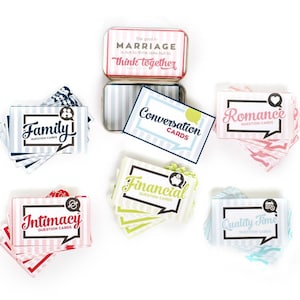 Conversation Cards, Marriage Conversation Starters, Communication Cards, Digital Download, Conversation Starters, Question Cards